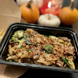 62. Pad See Ew (Beef &amp; Spicy)