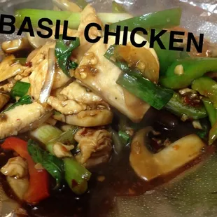 Basil chicken