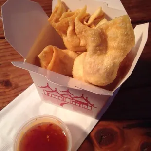 Crab puffs
