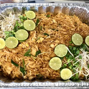 N4. Pad Thai catering tray!