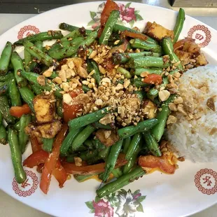 S4. Pad Prik Khing with Chicken