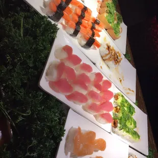 food, sushi and sashimi, sushi, sashimi