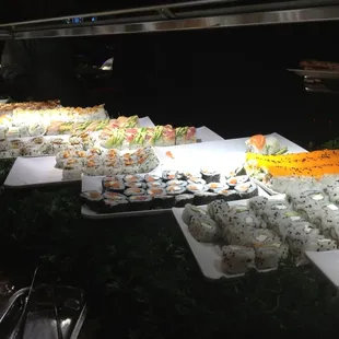 Sushi selection