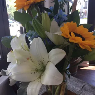 We get weekly arrangements from this florist and they are beautiful!