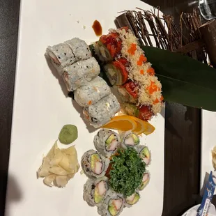 E-Sushi, California and JB