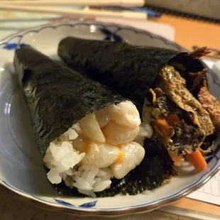 sushi and sashimi, food