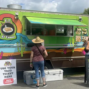 Food truck at Taco &amp; tequila fest