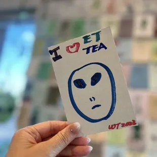 Drawing ET to show your
