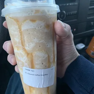 Caramel Coffee Smoothie