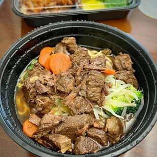 Kung Fu Braised Beef Noodle Bowl