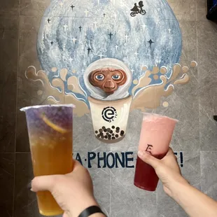 Mango go purple and strawberry starry