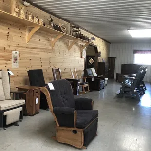 Rockers and recliners