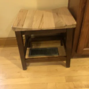 Table height stool