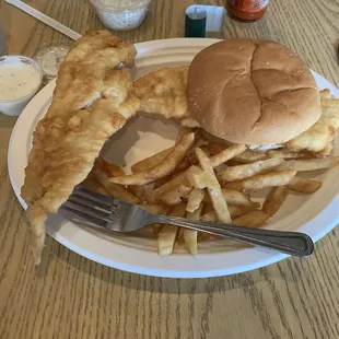 Fish Dinner with Fries
