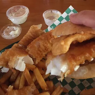 Fish sandwich