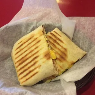 Breakfast panini