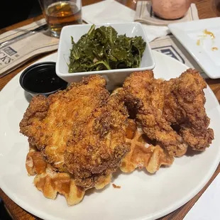 Chicken and Waffle Sandwich