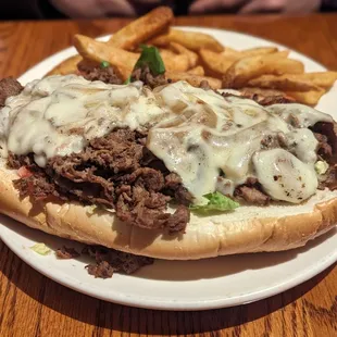 Brisket Philly Cheese Steak