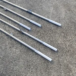 Be sure to paint the ends if you're planning on leaving your tent up for a long time!