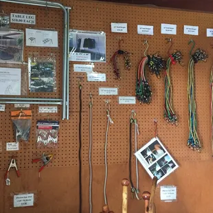 Bungee cords and tiedowns