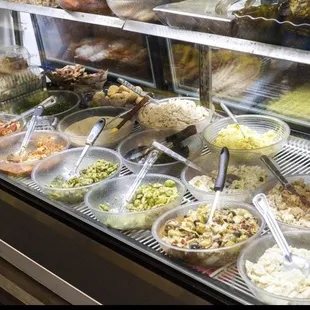 interior, salads
