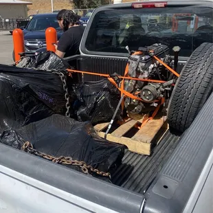 Loaded and stopping for gas headed to L.A.