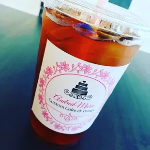 Peach tea