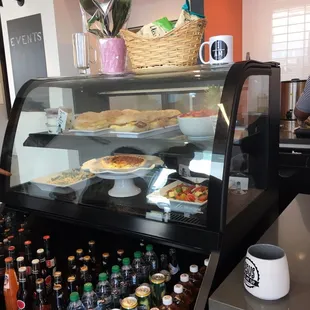 Cafe deli case