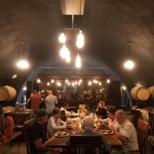 Our famous wine cave!