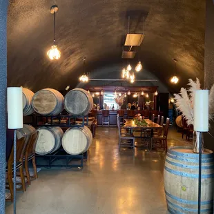 Cave tasting room