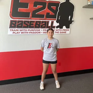 Leily is another one of our rising baseball stars!!