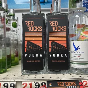 Red Rocks Vodka. Really Good and Really Smooth!