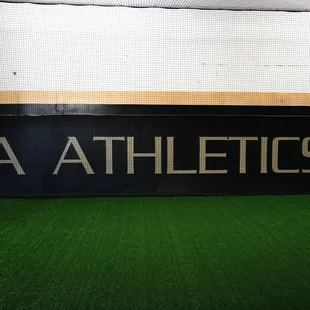 Bran new facility. Padded walls, netting's, turf. Ready to meet our needs to become better. Starting training soon