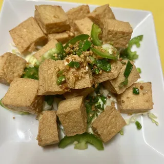 17. Salt and Pepper Bean Curd Cubes