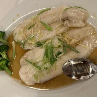 49. Steamed Fish with Vegetables