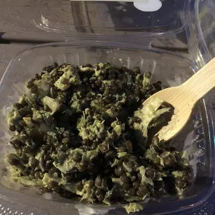 Lentil and tuna salad