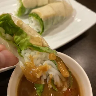 A5. Tofu Spring Rolls