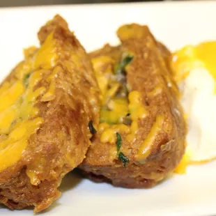 Market Stuffed Meatloaf and Mash