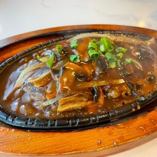 Sizzling Hamburger Steak