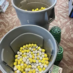 self serve range balls