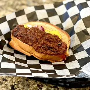 Chili Hotdog