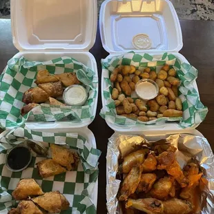 Buffalo Chicken Eggrolls