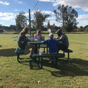 First Tee class; Great time! Thanks Coach Chris!!