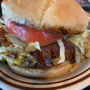 Bacon cheeseburger