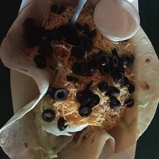 Chicken taco - not my favorite. Huge portion but I didn&apos;t care for the flavors/quality.