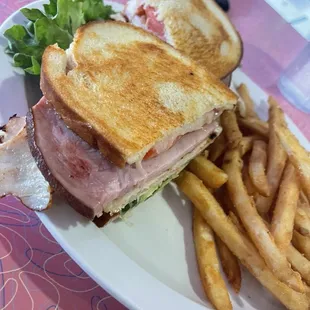 Turkey has n pepper jack on sourdough add jalapeños and tomatoes was amazing !!