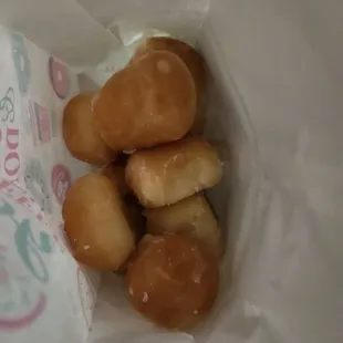 Scrumptious donut holes!