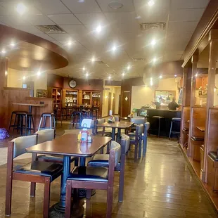 Interior of the Eagle Grill