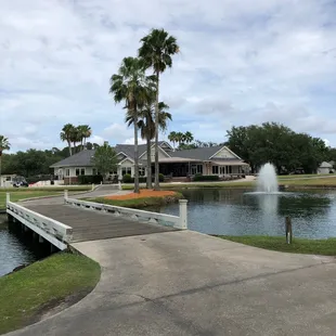 Clubhouse and restaurant