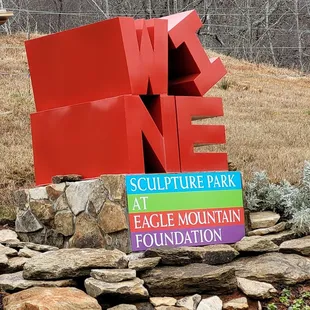the sculpture park